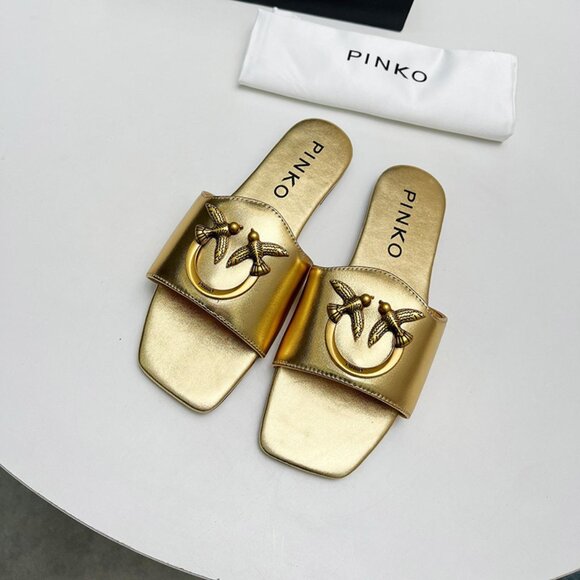 Pinko Golden Bird Sandals - Picture 3 of 8